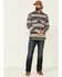 Image #2 - North River Men's Oatmeal Lake Striped Long Sleeve Western Flannel Shirt, Oatmeal, hi-res