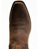 Image #6 - Lucchese Men's Brazos Western Boots - Square Toe, Brown, hi-res