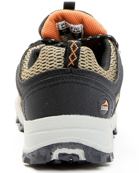 Image #5 - Pacific Mountain Men's Coosa Waterproof Hiking Boots - Soft Toe, Orange, hi-res