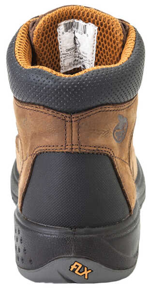 Georgia Boot Men's FLXpoint Waterproof 6" Work Boots - Composite Toe, Brown, hi-res