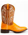 Image #2 - Dan Post Men's Buttercup Eel Exotic Western Boots - Broad Square Toe , Brown, hi-res