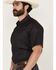 Image #2 - Ariat Men's VentTek Arrows Geo Print Short Sleeve Button-Down Western Shirt - Tall, Black, hi-res