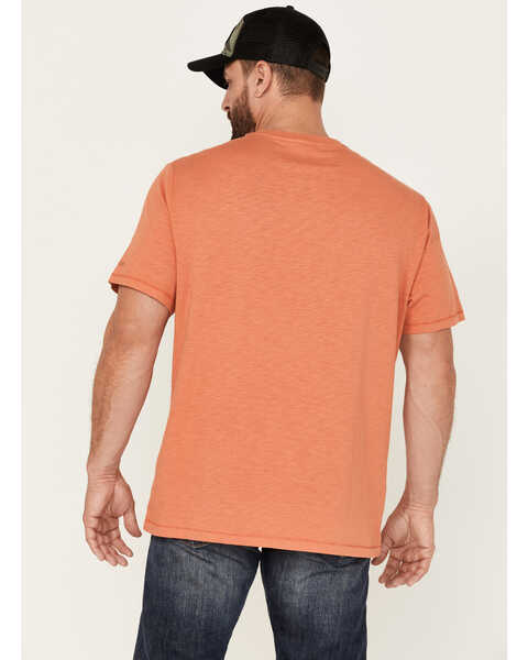 Image #4 - Brothers and Sons Men's Logo Graphic Short Sleeve T-Shirt, Orange, hi-res