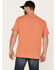 Image #4 - Brothers and Sons Men's Logo Graphic Short Sleeve T-Shirt, Orange, hi-res