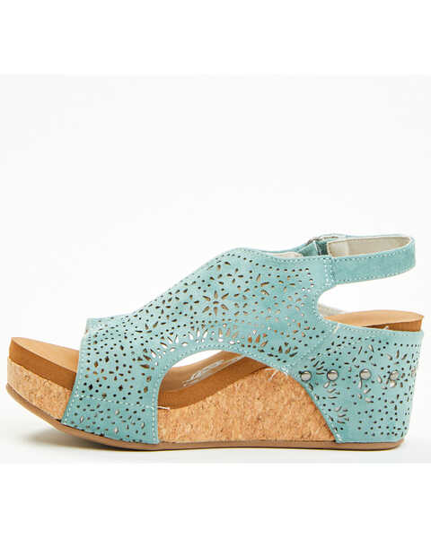 Image #3 - Very G Women's Free Fly 3 Sandals , Turquoise, hi-res