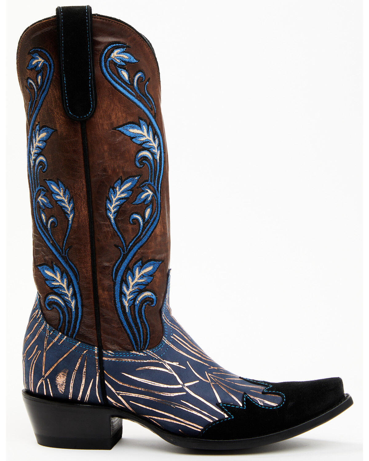 Image #2 - Yippee Ki Yay by Old Gringo Women's Elva Western Boots - Snip Toe, Brown, hi-res