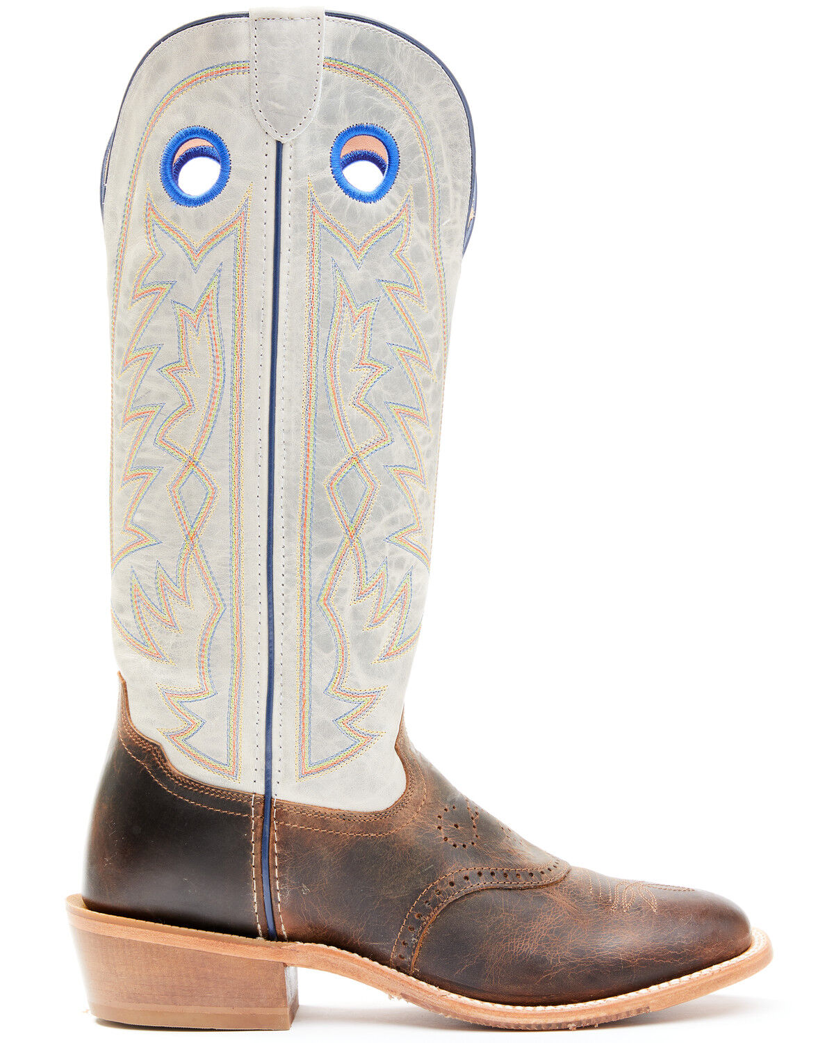 Image #2 - Tony Lama Men's Henley Grey Top Western Boots - Round Toe, Grey, hi-res