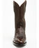 Image #4 - Cody James Black 1978® Men's Chapman Exotic Full-Quill Ostrich Western Boots - Round Toe, Brown, hi-res
