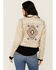Image #2 - Idyllwind Women's Yorkshire Studded And Embroidered Moto Jacket, Nude, hi-res