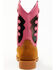 Image #5 - Shyanne Girls' Light-Up Western Boots - Round Toe, Pink, hi-res