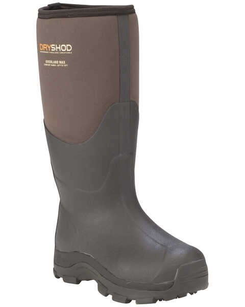 Dryshod Men's Overland Max Extreme Cold Conditions Sport Boots - Round Toe, Beige/khaki, hi-res
