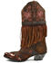 Image #3 - Dan Post Women's Bed of Roses Fringe Embroidered Western Boot - Snip Toe, , hi-res
