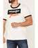 Image #3 - Wrangler X Fender Men's Logo Graphic Ringer T-Shirt , White, hi-res