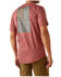 Image #1 - Ariat Men's Workman Refle Short Sleeve Graphic T-Shirt, Red, hi-res