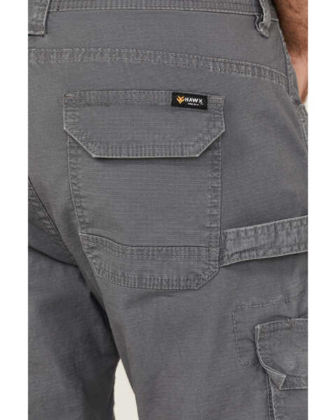 Image #4 - Hawx Men's Ripstop Cargo Pants, Grey, hi-res