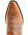 Image #6 - Laredo Women's Brown Fringe Western Performance Boots - Snip Toe, Brown, hi-res