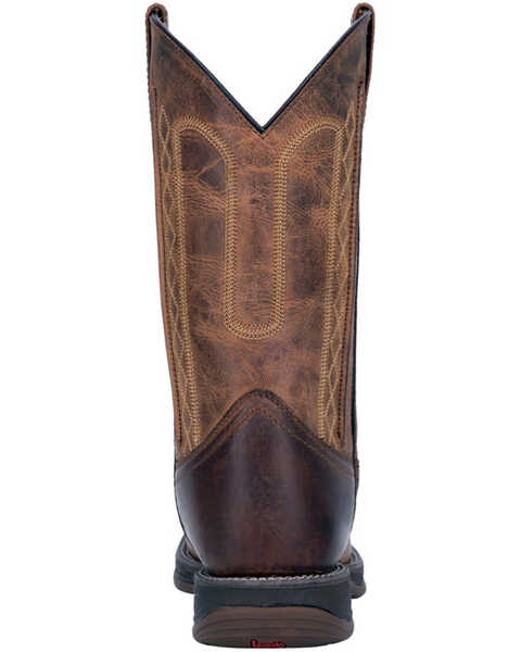 Image #5 -  Laredo Men's Bennett Western Boots - Square Toe, Tan, hi-res