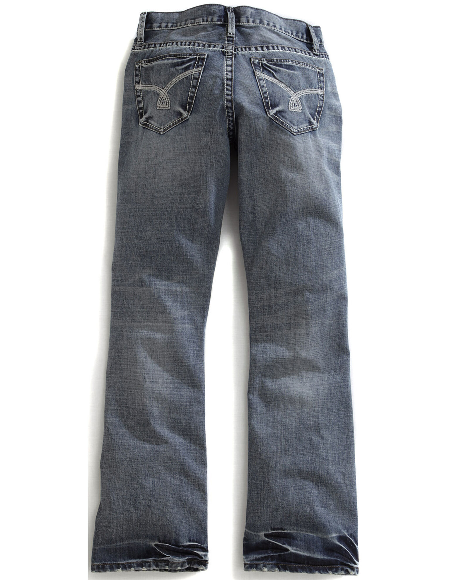 Tin Haul Men s Jagger Fit Triple Stitch Bootcut Jeans Country