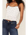 Image #3 - Band of the Free Women's Peplum Legacy Crop Top, White, hi-res
