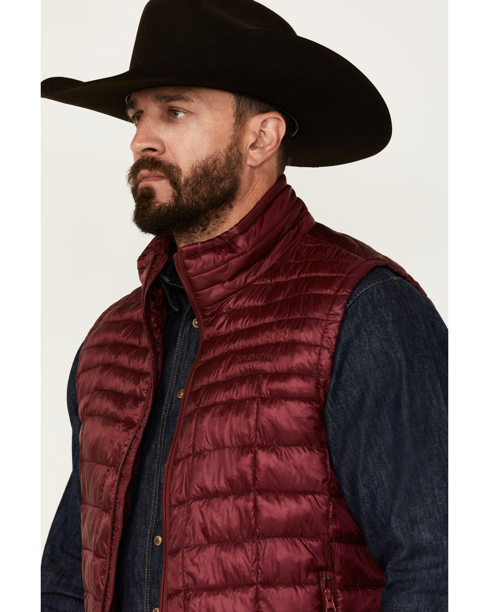 Resistol Men s Puffer Zip Vest Country Outfitter