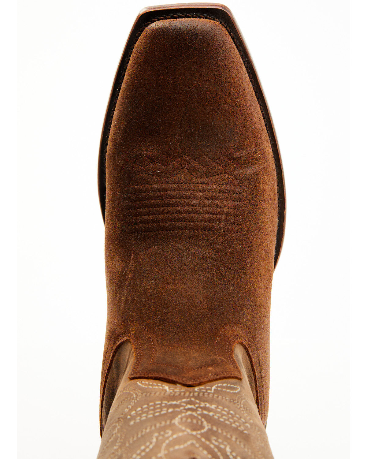 Image #6 - Moonshine Spirit Men's Pancho Roughout Western Boots - Square Toe, Brown, hi-res