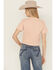 Image #4 - Kimes Ranch Women's Bronco Short Sleeve Graphic Tee, Peach, hi-res