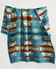 Image #5 - Pendleton Chief Joseph Blanket, Turquoise, hi-res