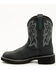 Image #3 - Justin Women's Gypsy Performance Western Boots - Round Toe, Black, hi-res