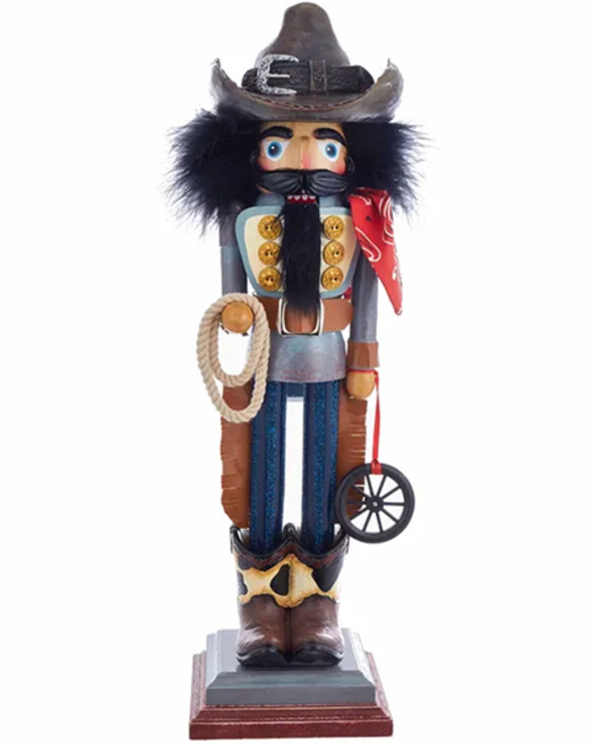Kurt Adler 19" Hollywood Nutcrackers&trade; Cowboy Nutcracker, Multi, hi-res