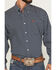 Image #3 - Cinch Men's Floral Print Long Sleeve Button-Down Western Shirt - Big, Navy, hi-res