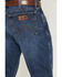 Image #4 - Wrangler Retro Men' Dark Wash Relaxed Bootcut Stretch Denim Jeans, Dark Wash, hi-res