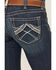 Image #5 - Ariat Women's Whipstitch Slim Bootcut Jeans, Denim, hi-res