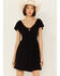 Image #1 - Bila77 Women's Knit Frances Dress , Black, hi-res