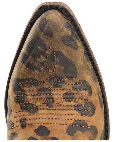 Image #6 - Liberty Black Women's Chita Miel Fringe Western Boots - Pointed Toe , Cheetah, hi-res