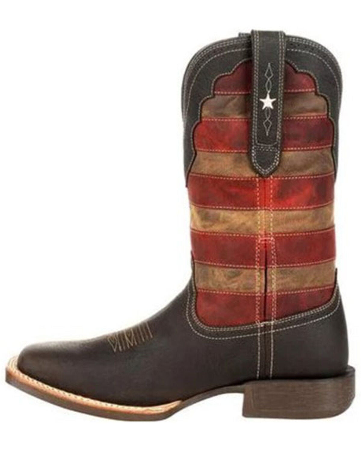 Image #3 - Durango Men's Rebel Pro Vintage Flag Western Performance Boots - Broad Square Toe, , hi-res