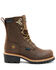 Image #2 - Hawx Men's 8" Waterproof Logger Boots - Soft Toe, Brown, hi-res