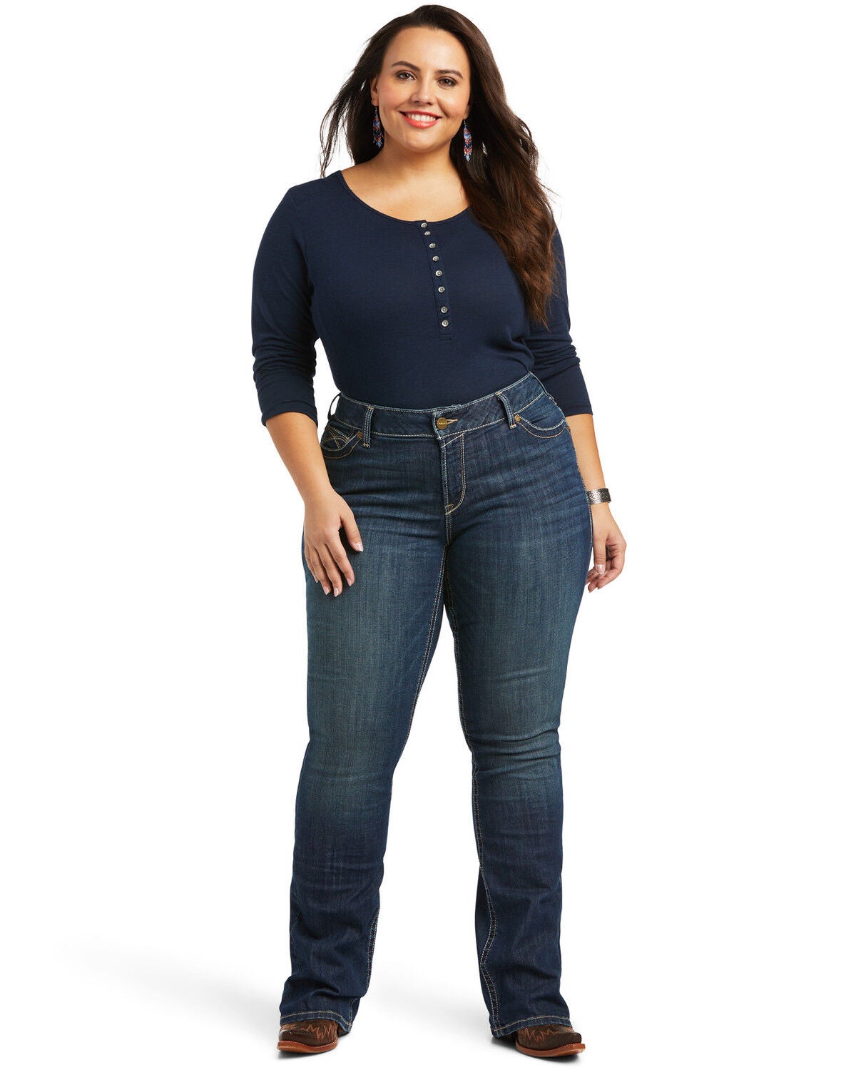 Ariat Women's R.E.A.L Corinne Mid Rise 