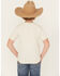 Image #4 - Sable Sky Boys' Mexico Flag Short Sleeve Graphic T-Shirt, Tan, hi-res