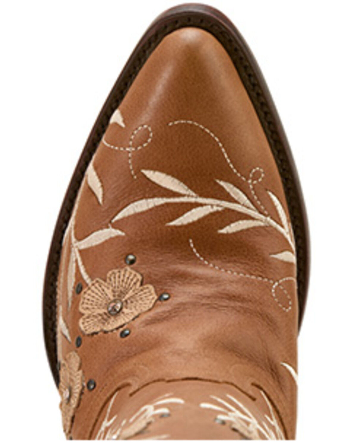 Image #4 - Ariat Women's Romance Tall Western Boots - Round Toe, Tan, hi-res