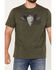 Image #3 - Brothers and Sons Men's Longhorn Skull Logo Graphic T-Shirt, , hi-res