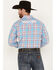 Image #4 - Wrangler Men's Logo Plaid Print Long Sleeve Western Snap Shirt, Multi, hi-res