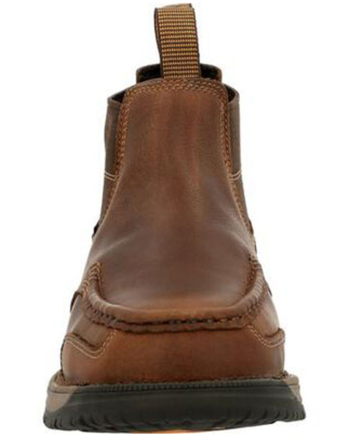 Image #5 - Georgia Boot Men's Athens 360 Chelsea Work Boots - Steel Toe, Brown, hi-res