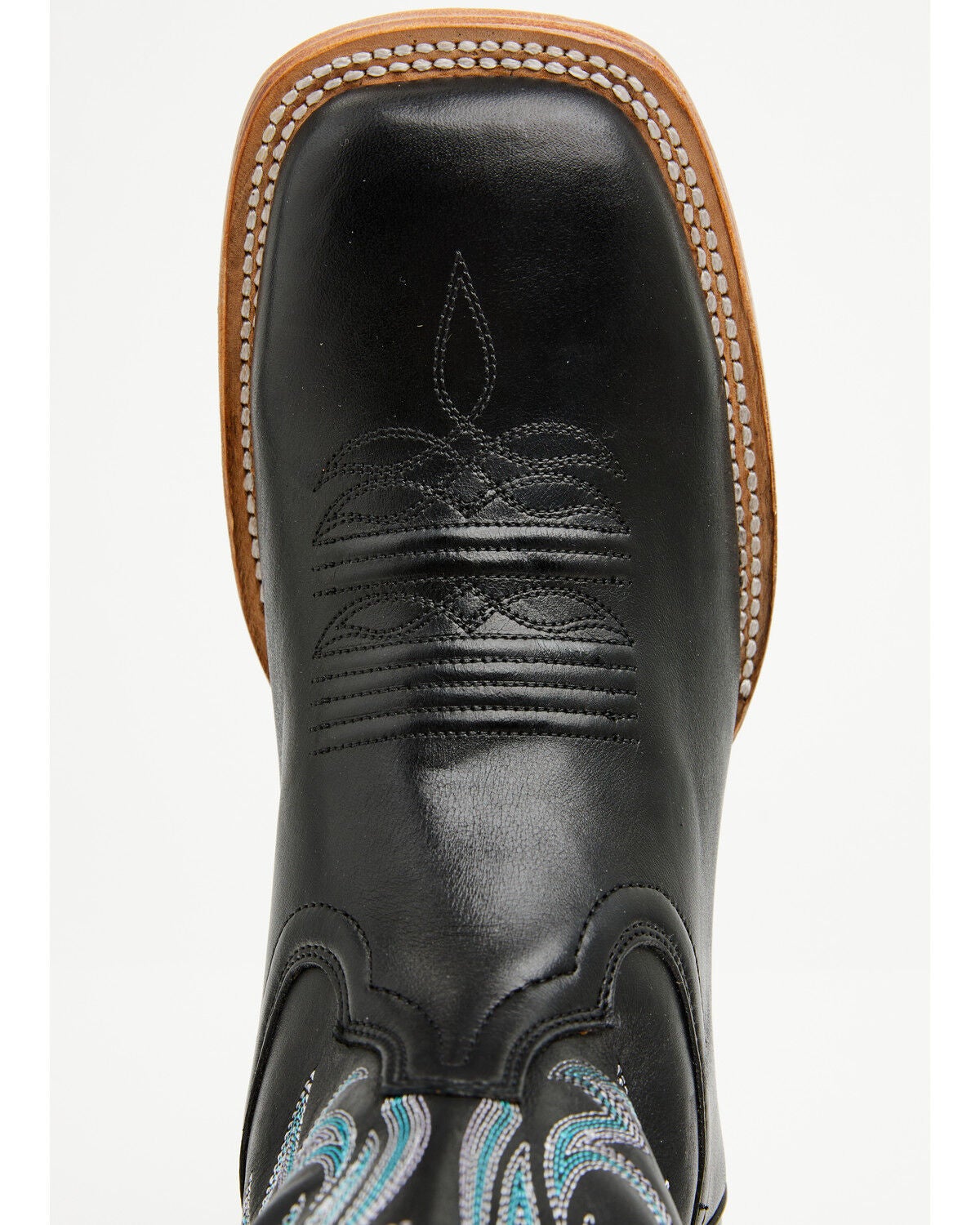 Image #6 - Durango Men's Arena Elite 13" Roper Boots - Broad Square Toe, Black, hi-res