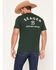 Image #4 - Seager Men's Branded Short Sleeve Graphic T-Shirt, Green, hi-res