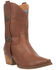 Image #1 - Dingo Women's True West Western Boots - Snip Toe, Brown, hi-res