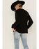 Image #3 - Cleo + Wolf Women's Day Dreaming, Day Drinking Graphic Thermal Pullover Sweatshirt, Black, hi-res