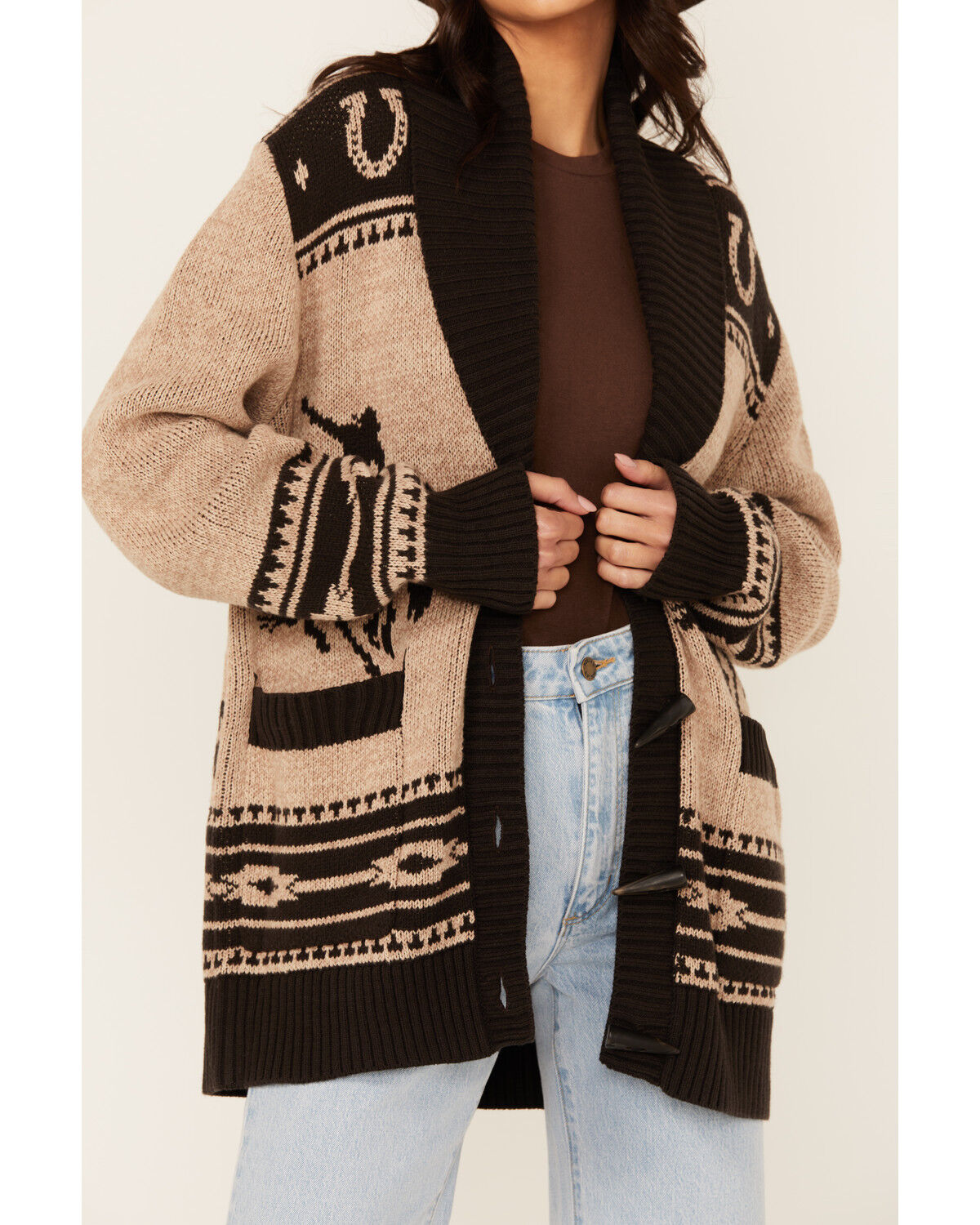 Image #3 - Wrangler Women's Desert Horse Cardigan, , hi-res