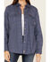 Image #3 - Ariat Women's FR Beverly Geo Print Long Sleeve Snap Work Shirt, Navy, hi-res