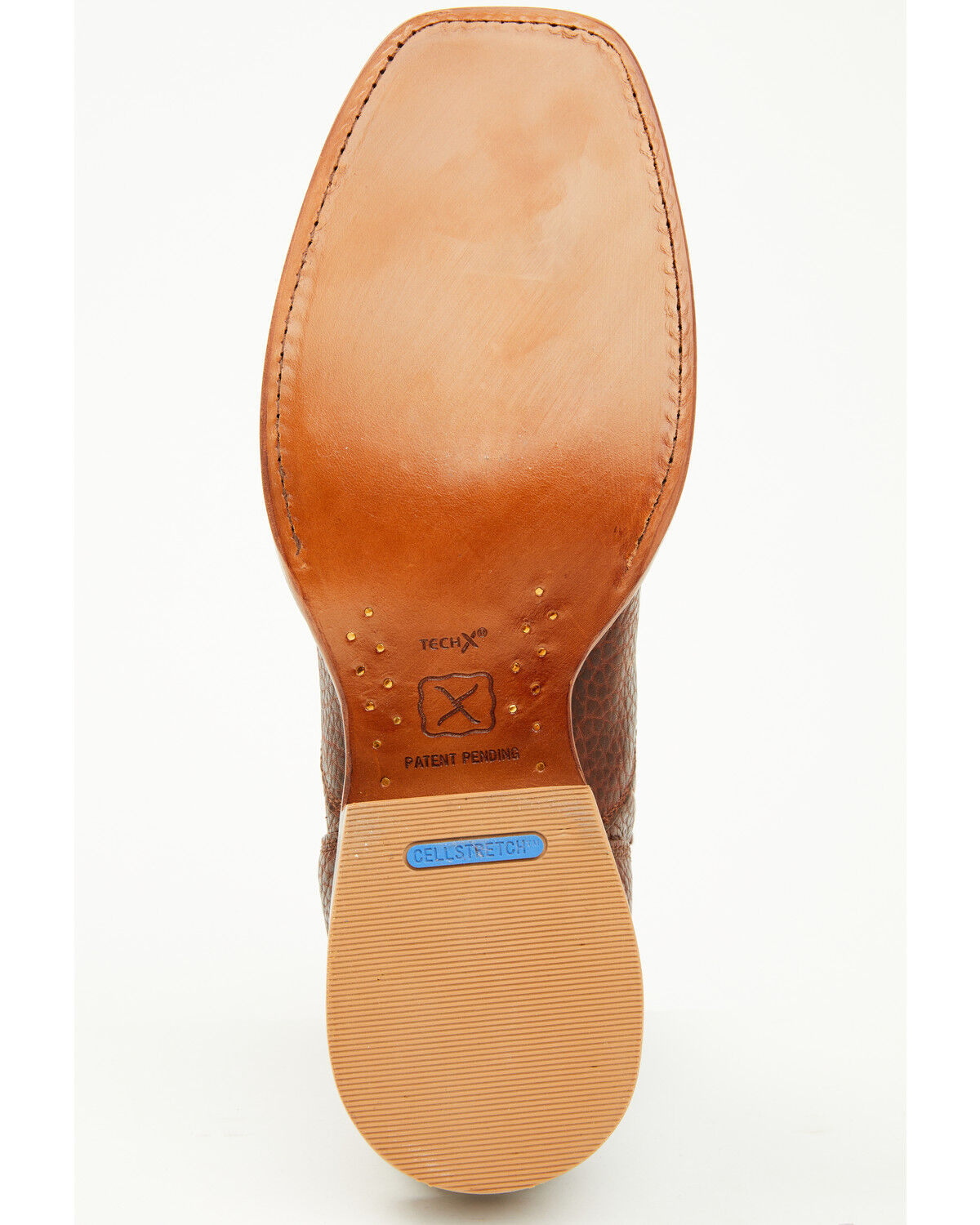 Image #7 - Twisted X Men's 6" Tech X™ Chelsea Boots - Broad Square Toe, Brown, hi-res