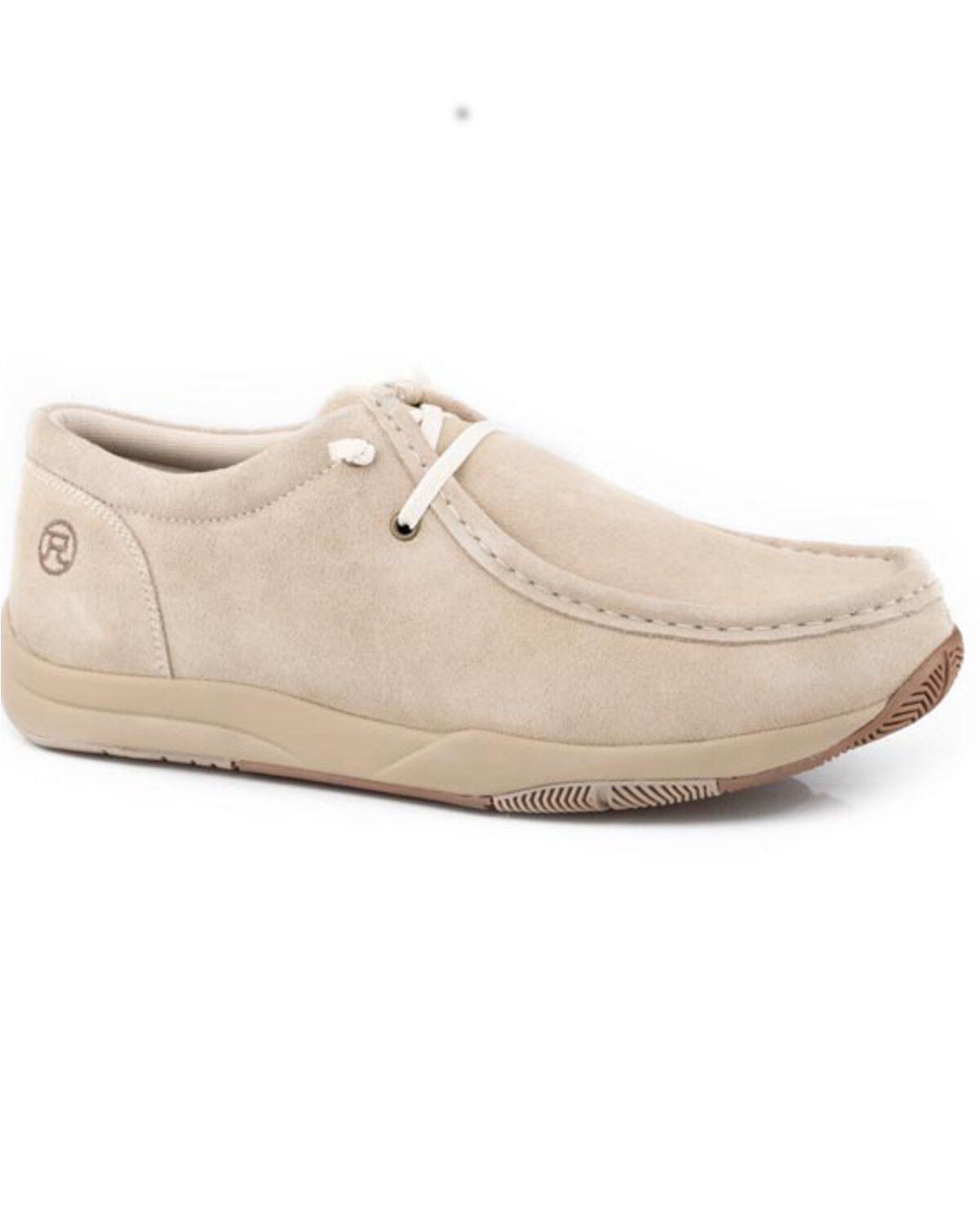 Roper Men's Clearcut Low Casual Shoes - Moc Toe, Tan, hi-res